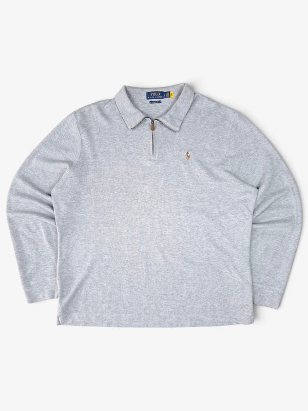 Ralph Lauren Grey Quarter Zip Sweater