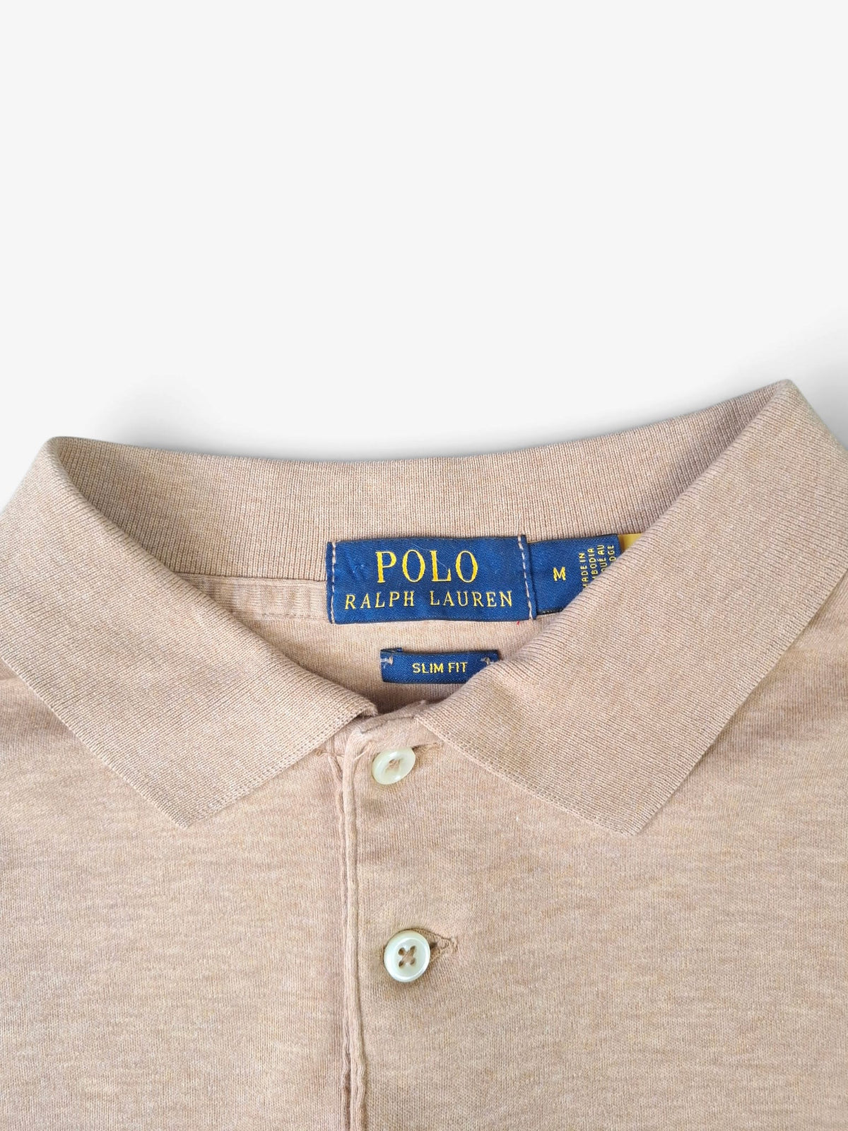Ralph Lauren Beige Polo Shirt