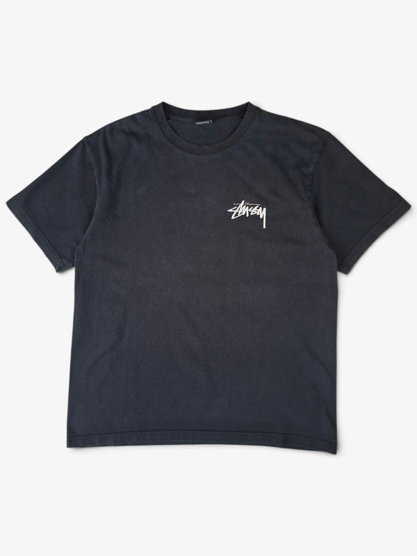 Stüssy Black Graphic T-Shirt