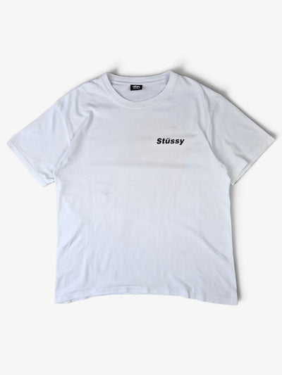 Stüssy White Graphic T-Shirt