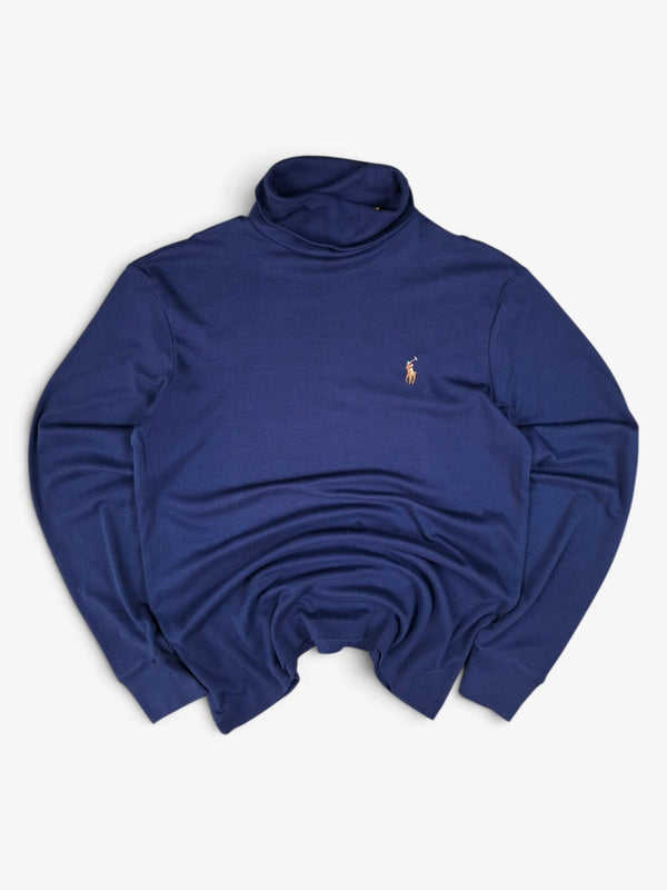 Ralph Lauren Blue Turtleneck Longsleeve