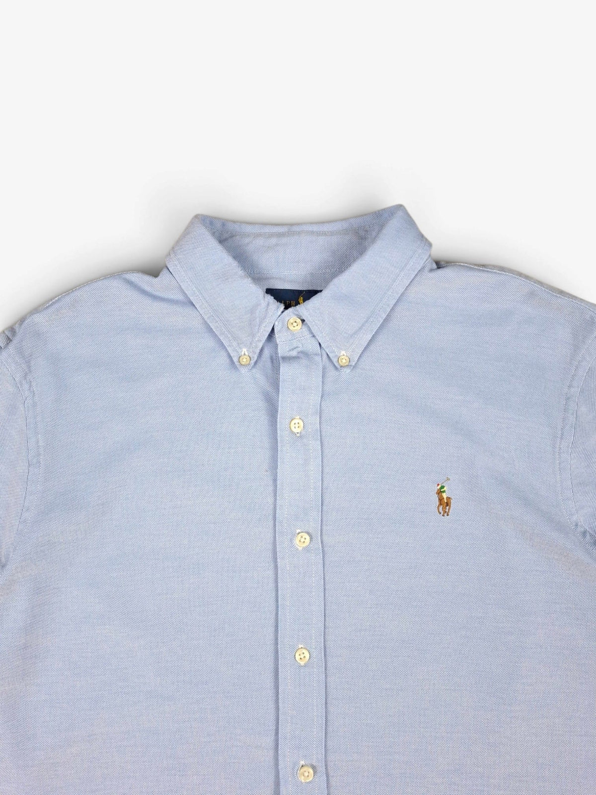 Ralph Lauren Blue Button-Down Shirt