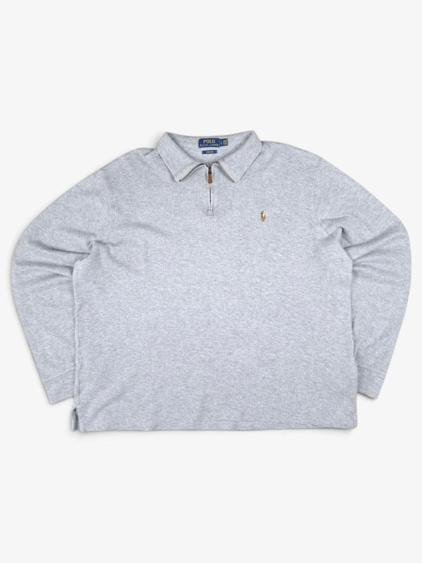 Ralph Lauren Grey Quarter Zip Sweater