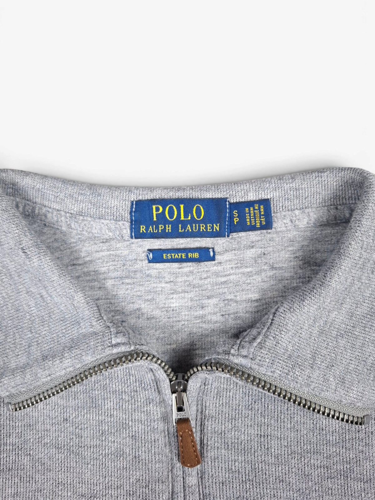 Ralph Lauren Grey Quarter Zip Sweater