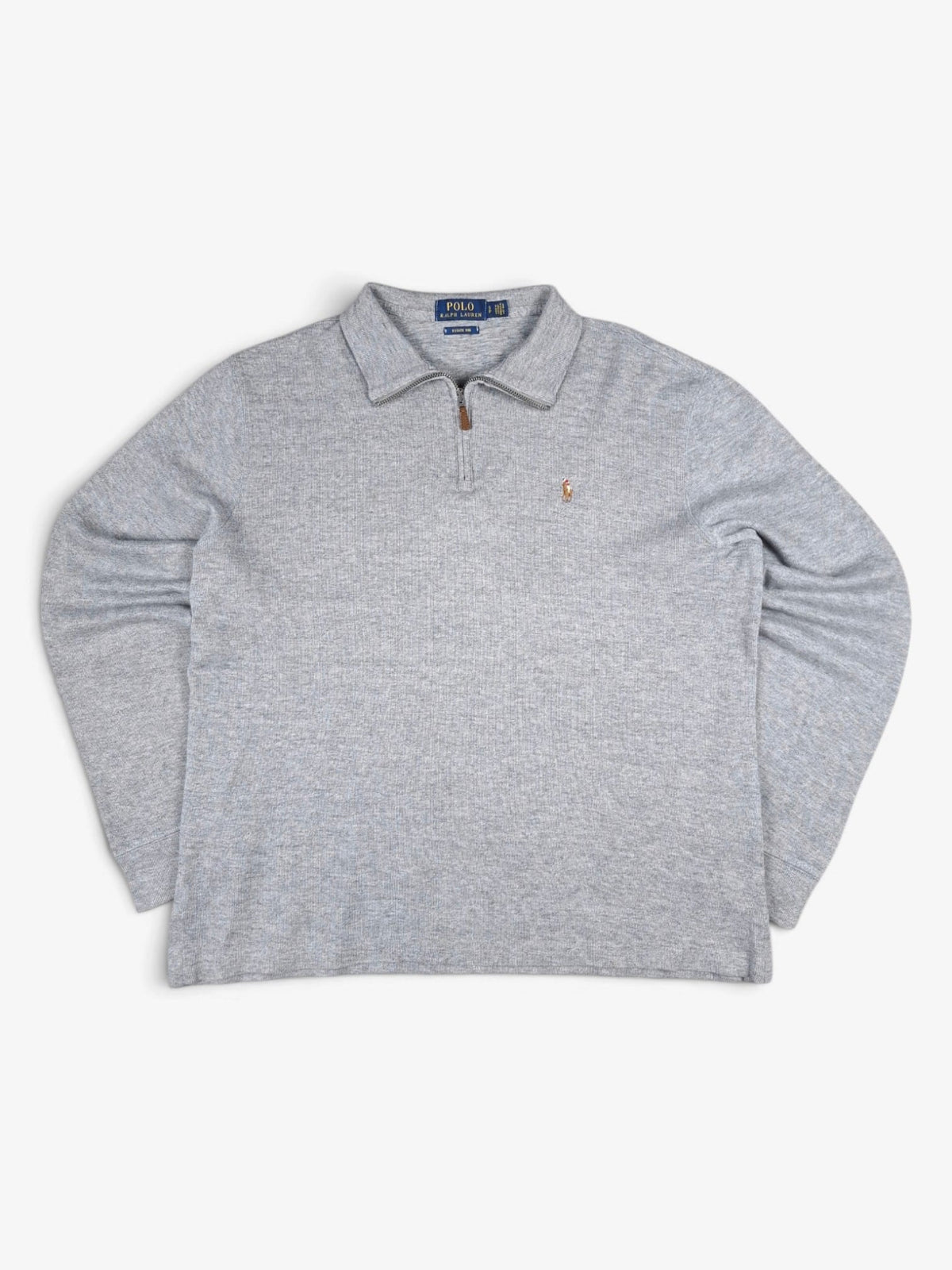 Ralph Lauren Grey Quarter Zip Sweater
