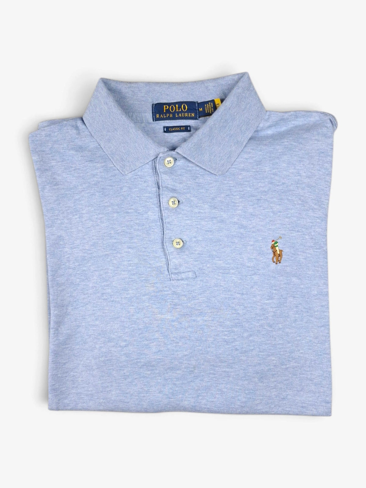 Ralph Lauren Blue Longsleeve Polo Shirt