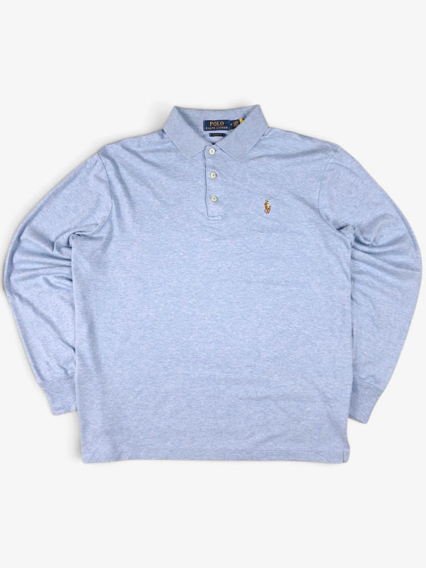 Ralph Lauren Blue Longsleeve Polo Shirt