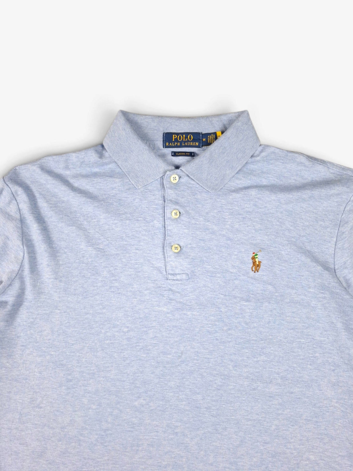 Ralph Lauren Blue Longsleeve Polo Shirt