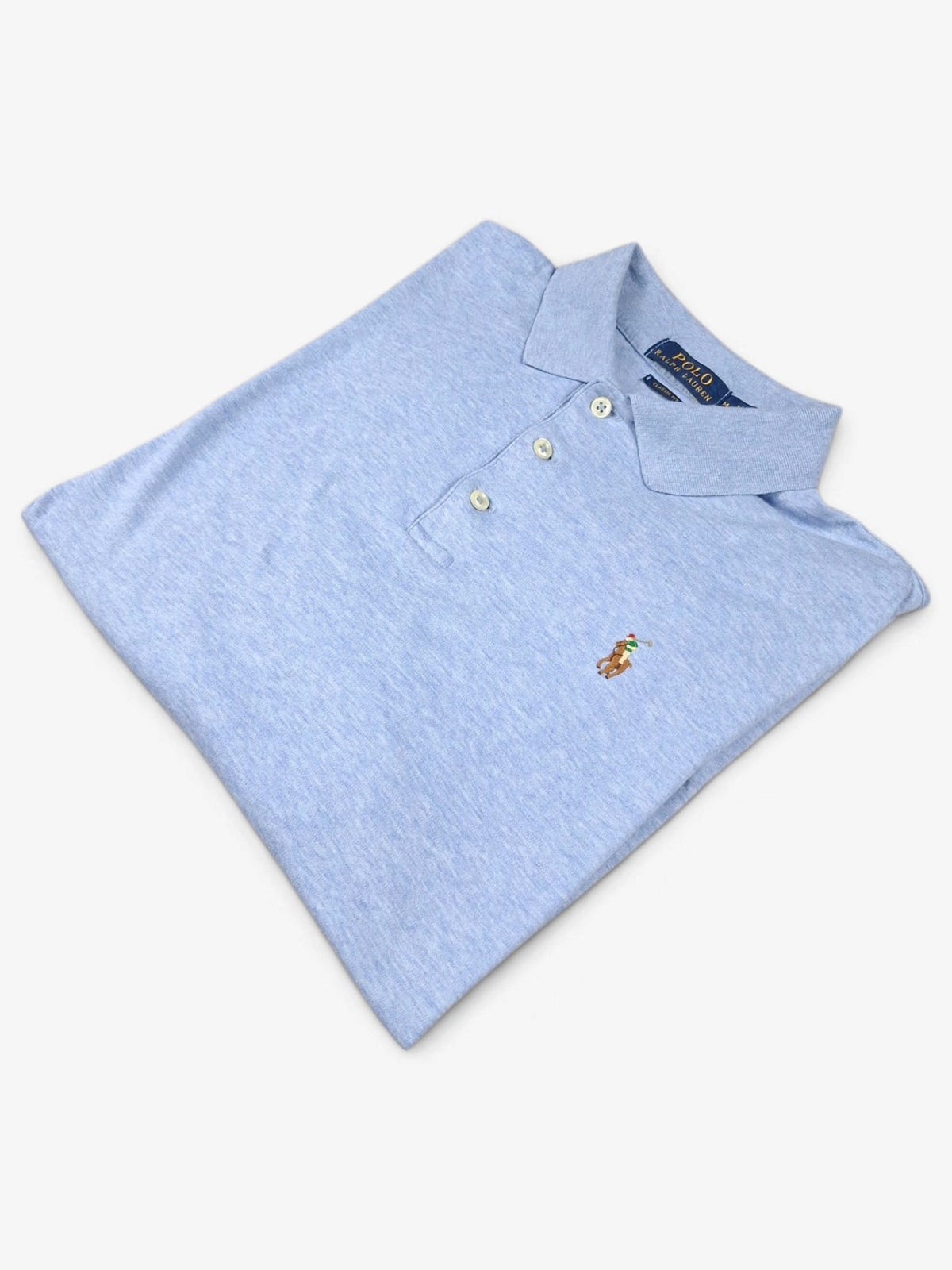 Ralph Lauren Blue Longsleeve Polo Shirt