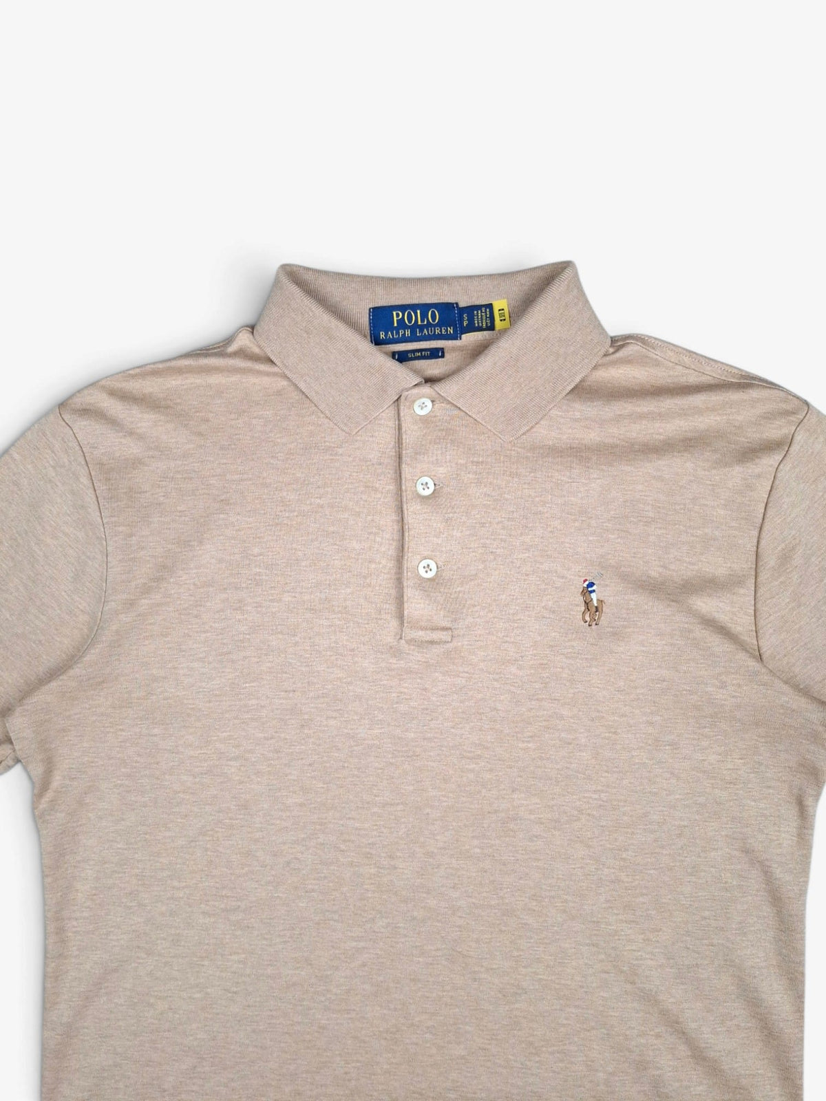 Ralph Lauren Beige Polo Shirt