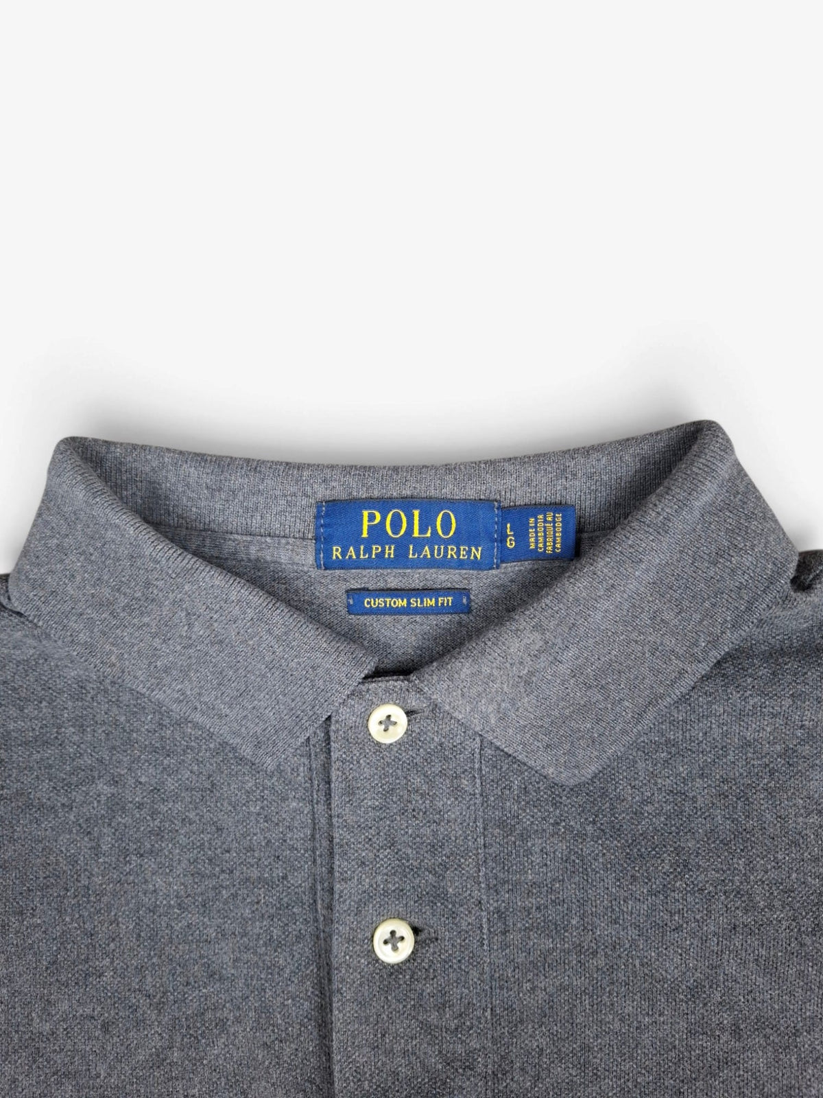 Ralph Lauren Grey Polo Shirt