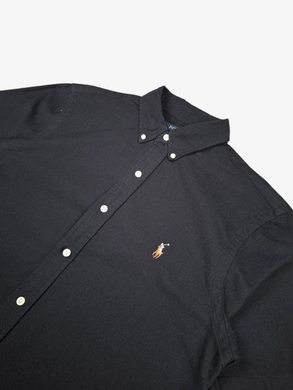 Ralph Lauren Black Button-Down Shirt