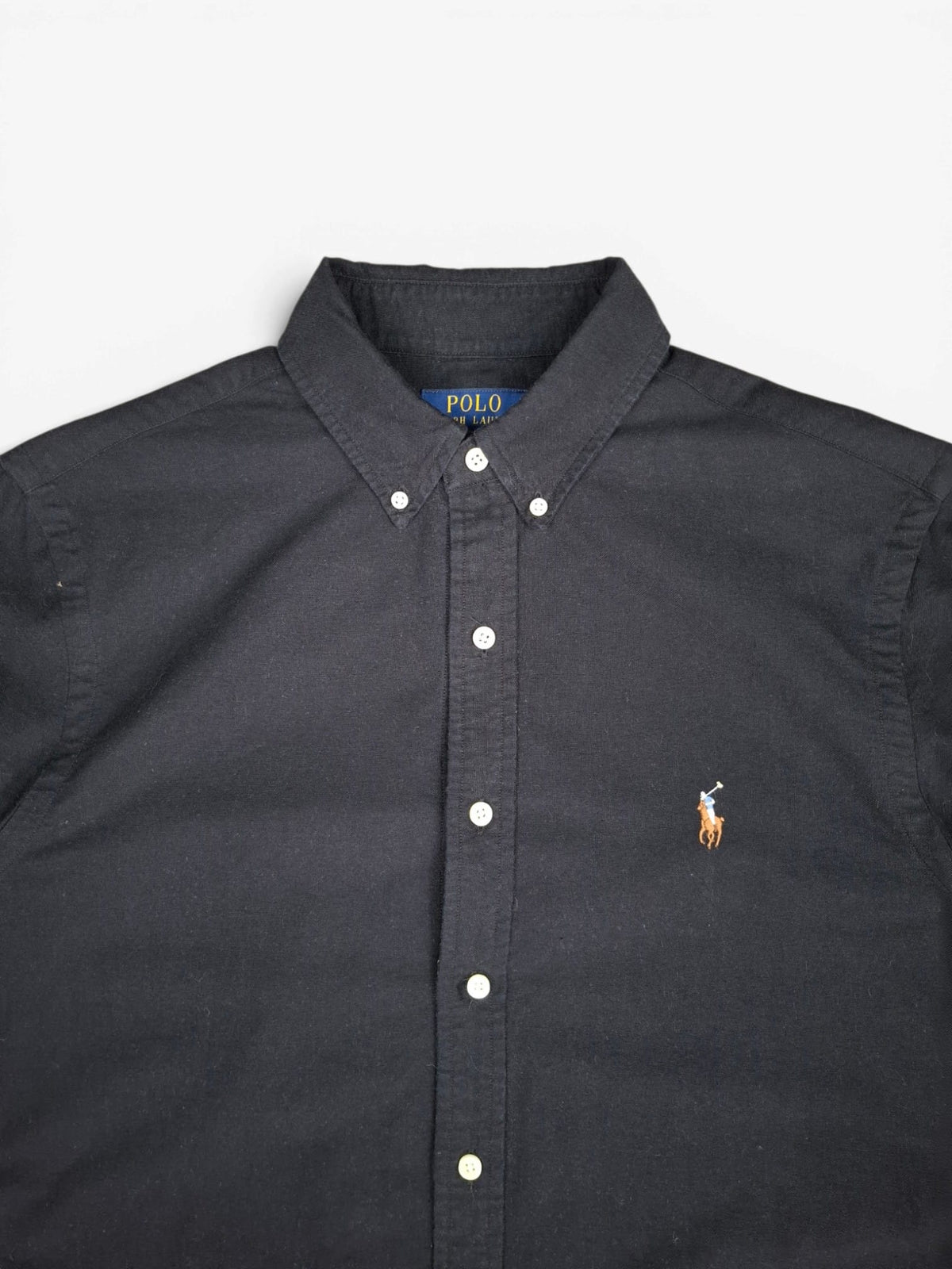 Ralph Lauren Black Button-Down Shirt
