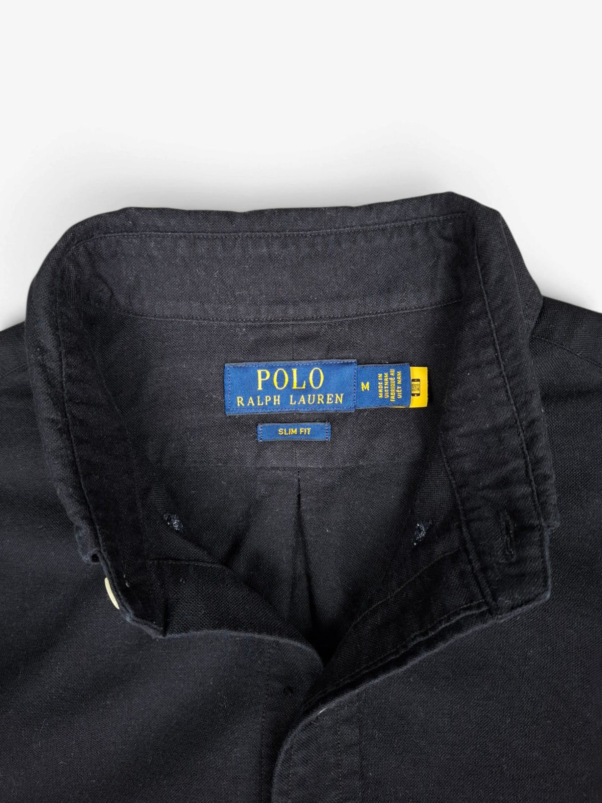 Ralph Lauren Black Button-Down Shirt