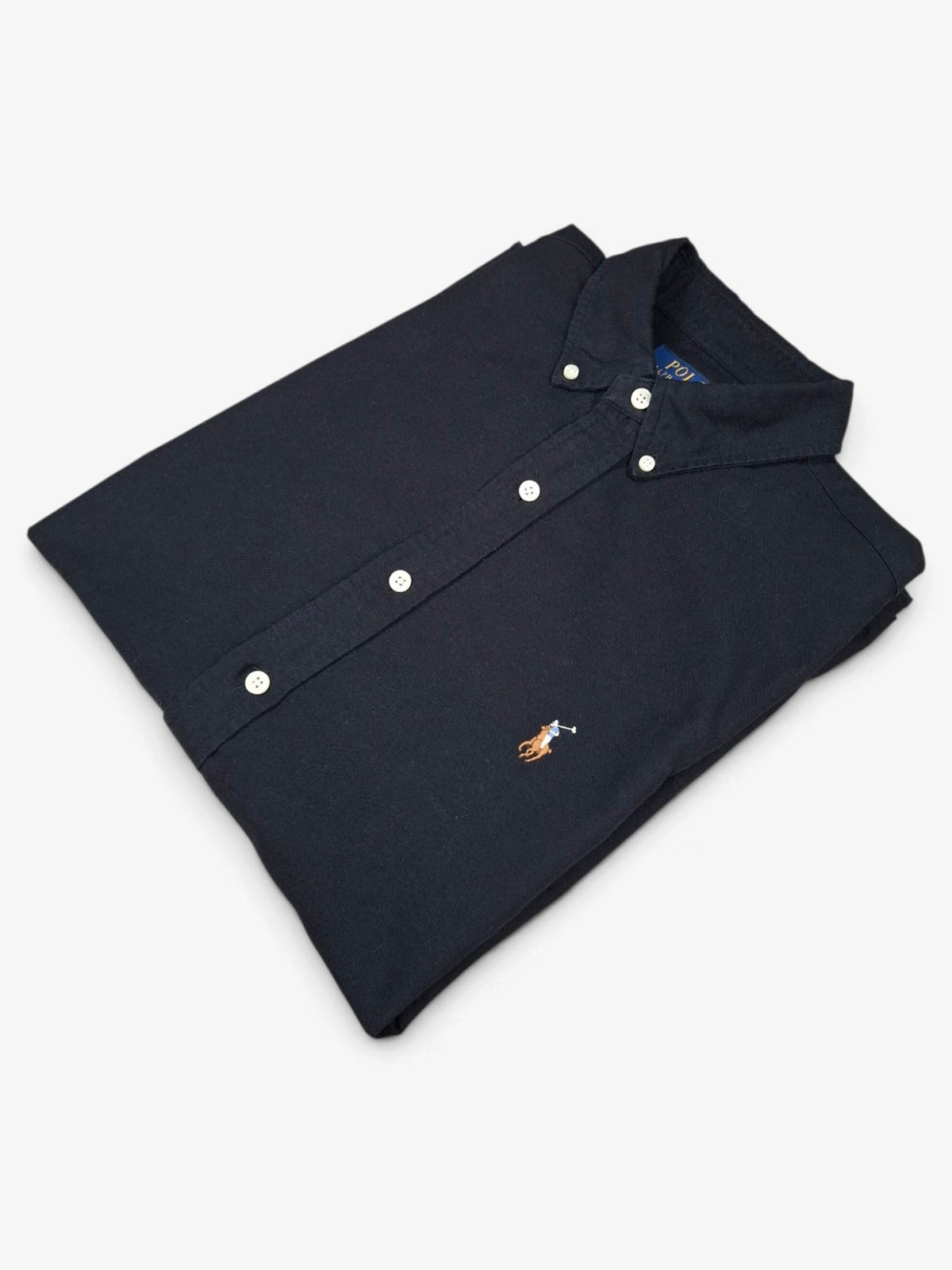 Ralph Lauren Black Button-Down Shirt