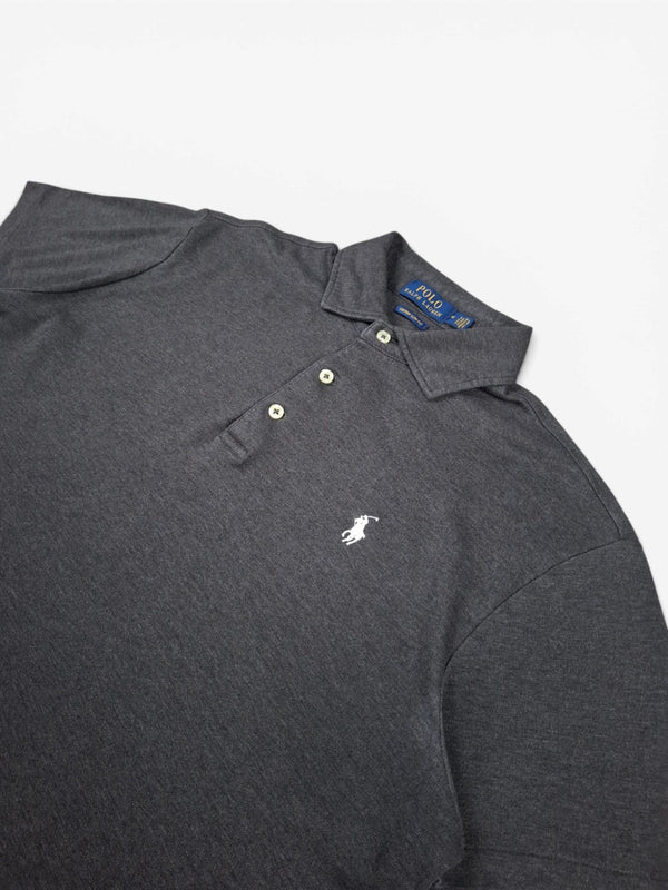 Ralph Lauren Grey/Black Polo Shirt