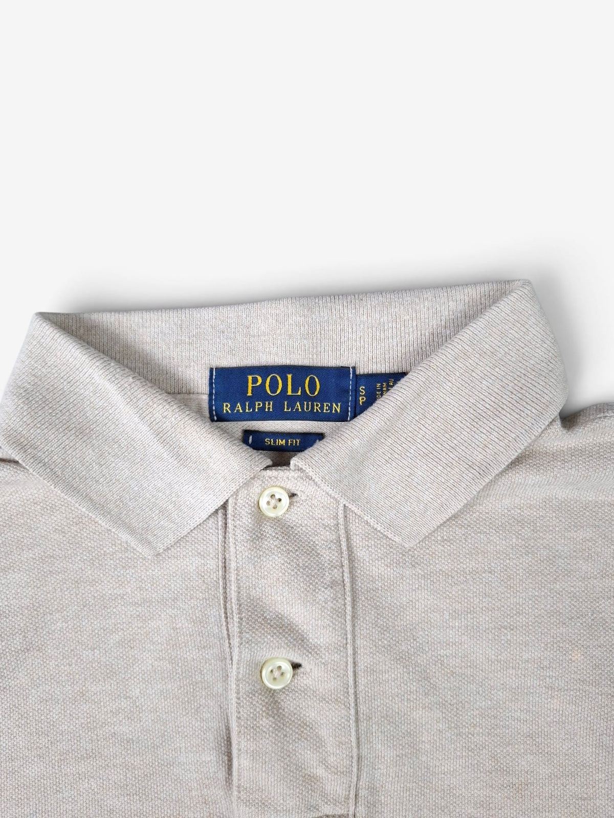 Ralph Lauren Beige Polo Shirt