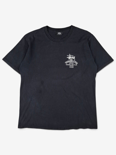 Stüssy Black Graphic T-Shirt