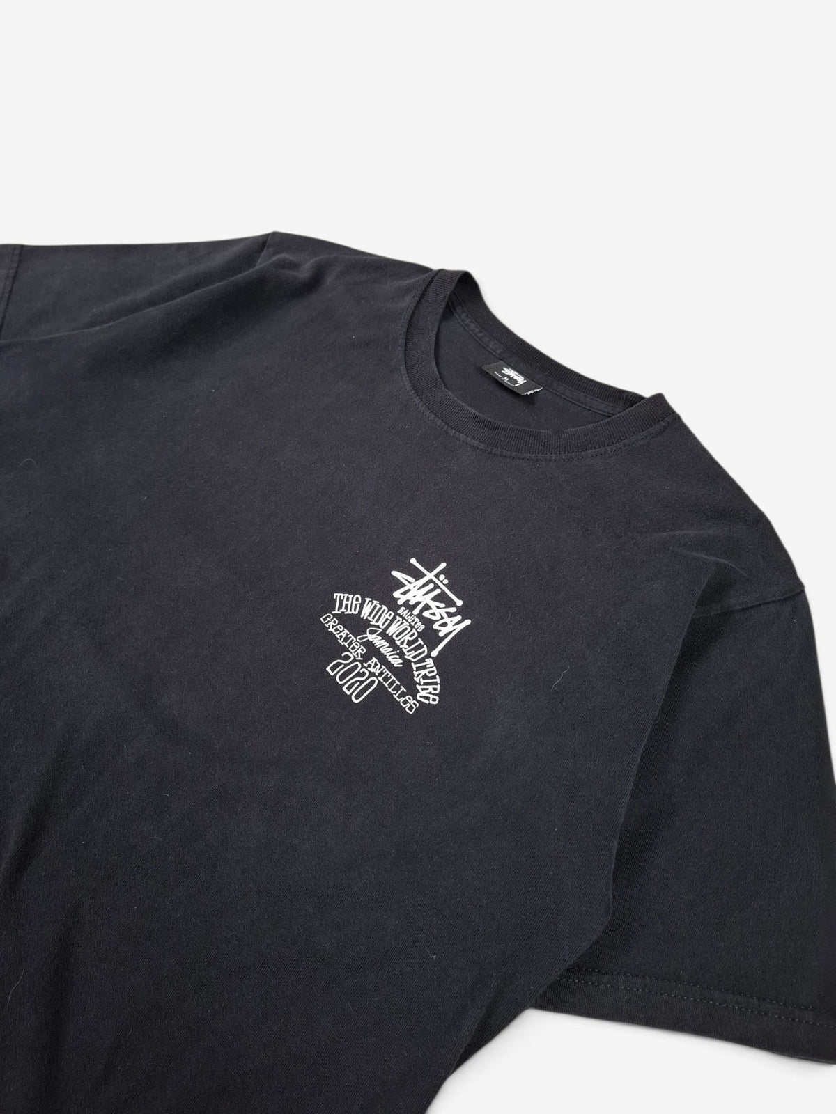 Stüssy Black Graphic T-Shirt