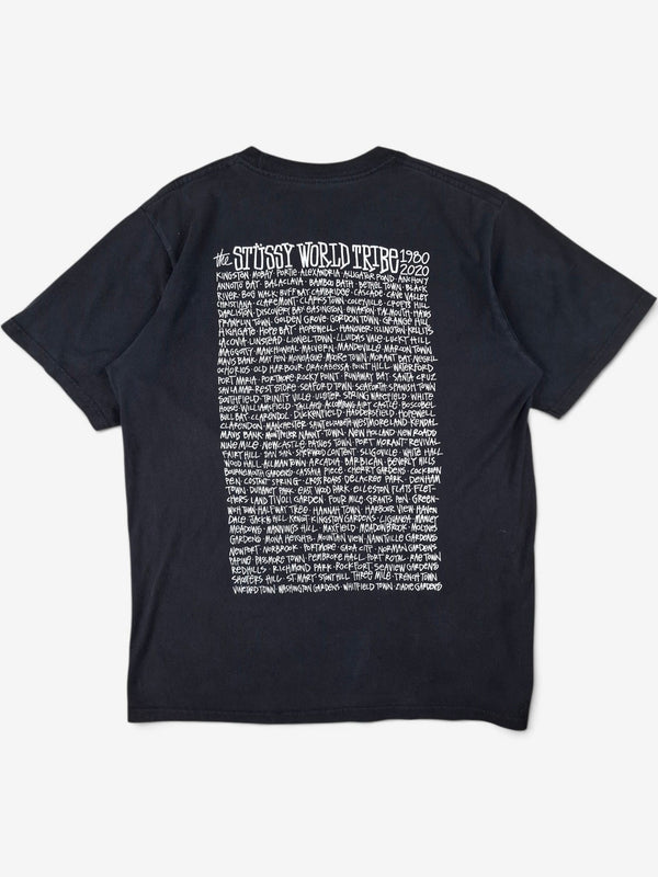 Stüssy Black Graphic T-Shirt