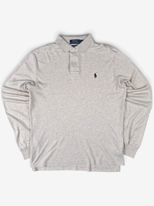 Vintage Ralph Lauren Longsleeve Polo Shirt front view
