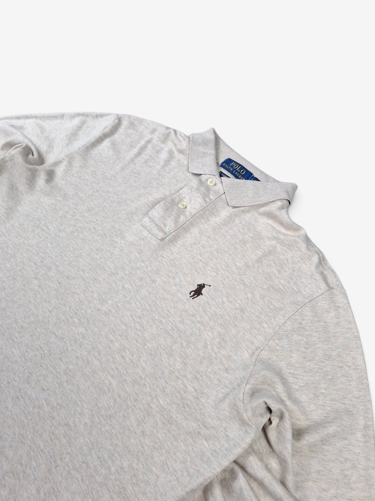 Ralph Lauren Beige Longsleeve Polo Shirt