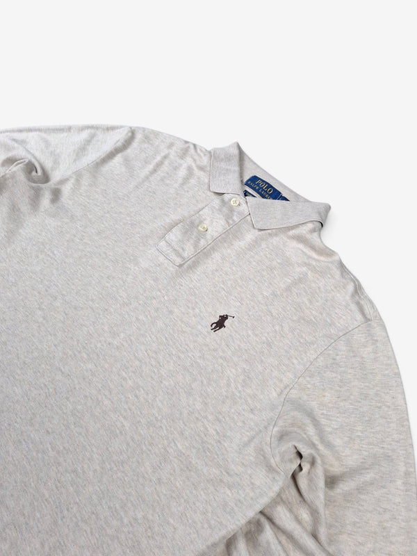 Ralph Lauren Beige Longsleeve Polo Shirt