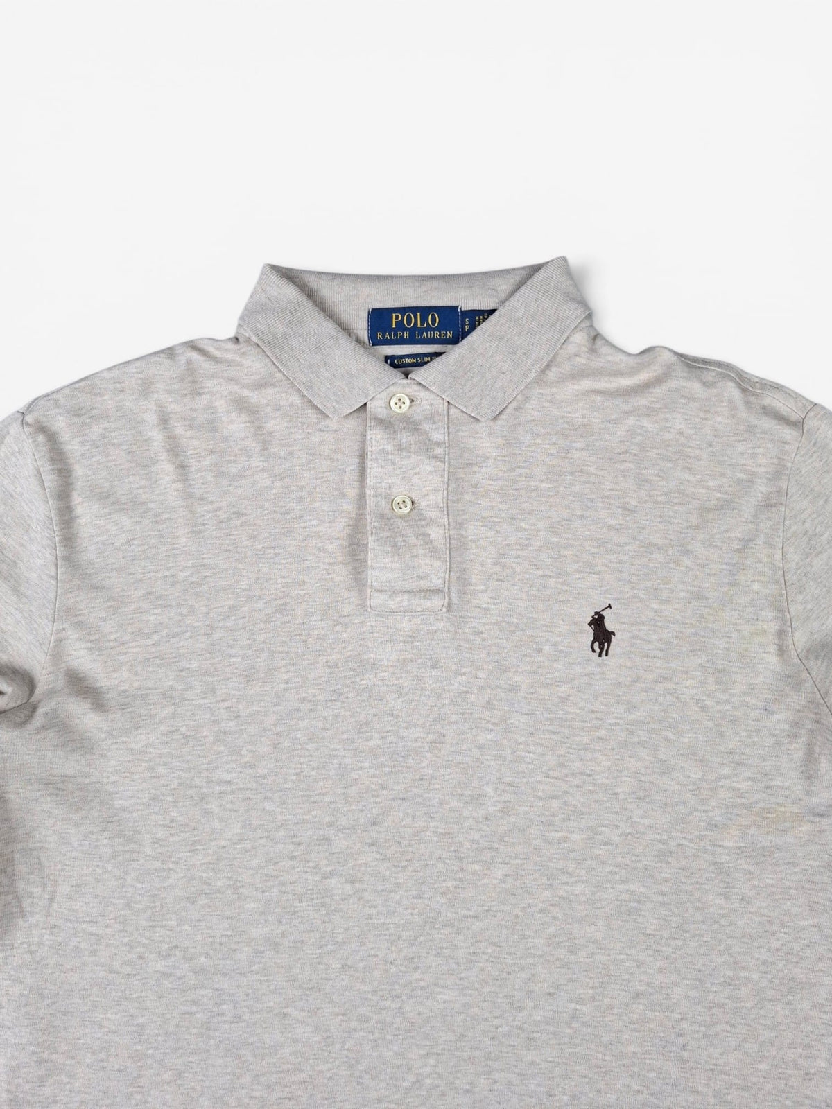Ralph Lauren Beige Longsleeve Polo Shirt